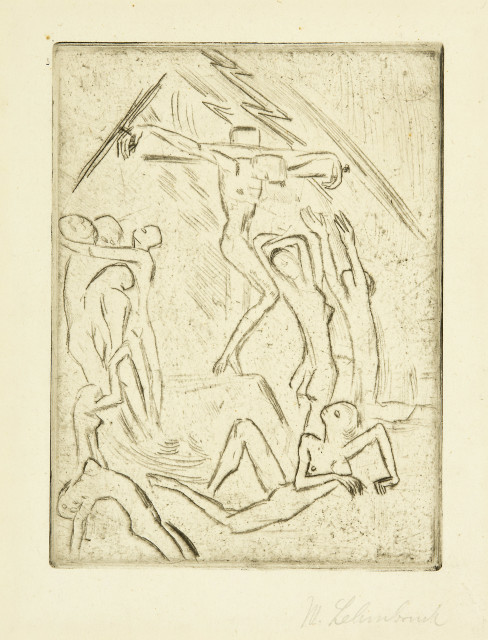 Wilhelm Lehmbruck : Kreuzigung, 1912 