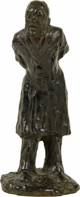 Honoré Daumier  : Le Rôdeur - ou Le Ramasseur de Bouts de  ..., Entstanden um 1852, gegossen im November 1956 