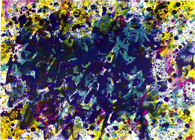 Sam Francis : Coral Marine, 1973 