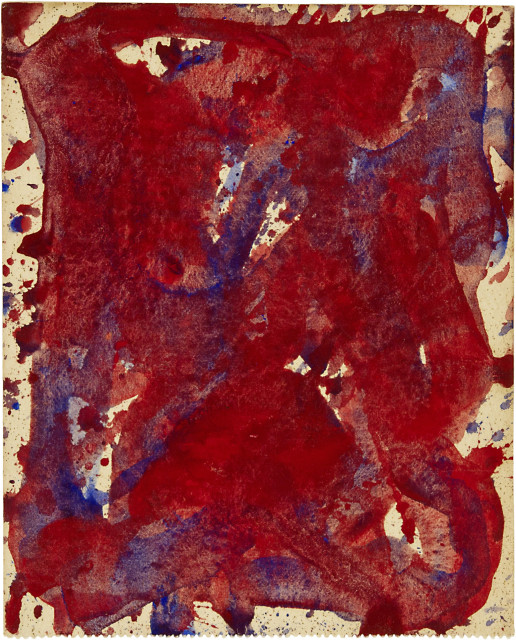 Sam Francis : Red, 1959 