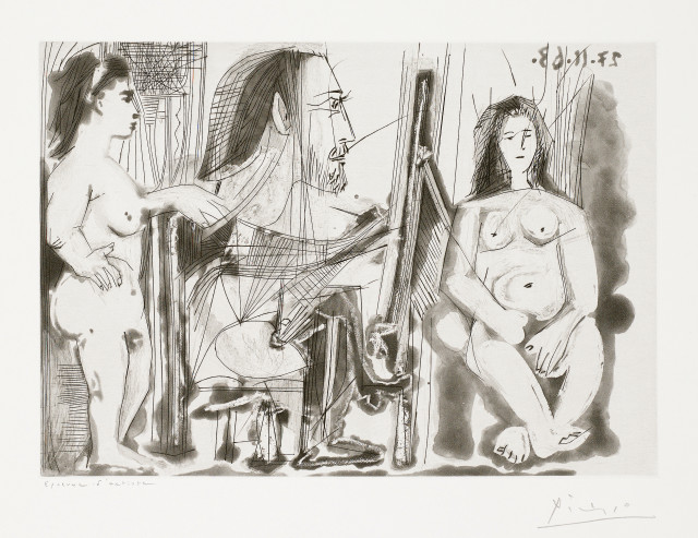 Pablo Picasso : Dans l'atelier. II, 27. November 1963 