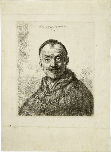 Rembrandt Harmensz. van Rijn : Erster Orientalenkopf, 1635 
