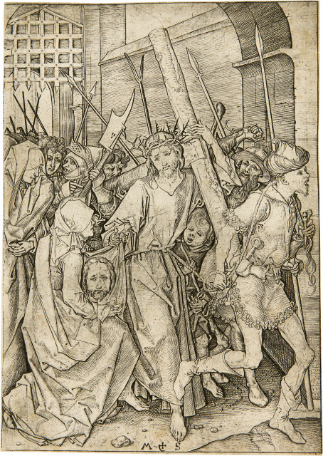 Martin Schongauer : Die Kreuzigung, um 1480-83