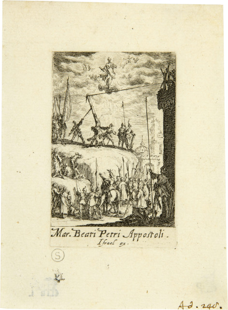 Jacques Callot : Les petits Apôtres - Le Martyre des Apôtres, 1634
