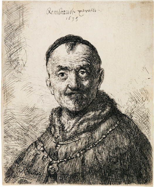 Rembrandt Harmensz. van Rijn : Erster Orientalenkopf, 1635 