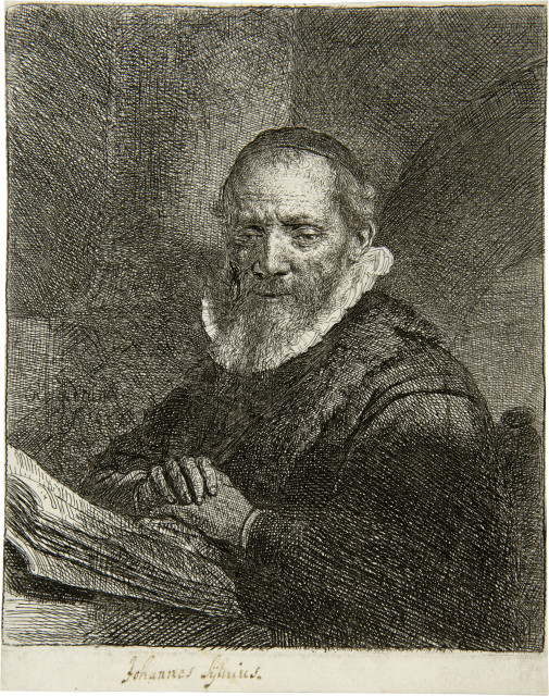 Rembrandt Harmensz. van Rijn : Jan Cornelis Sylvius, 1633 