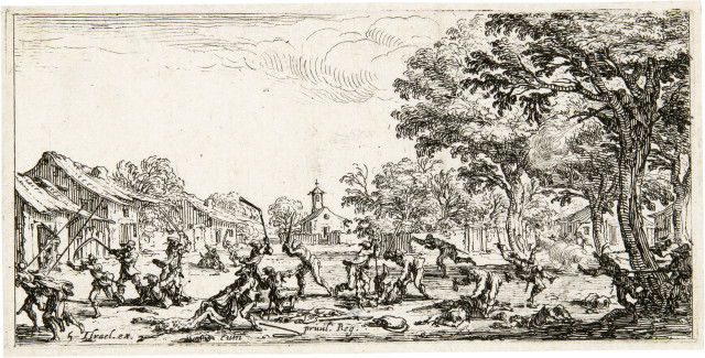 Jacques Callot : Les petites Misères de la Guerre, um 1633