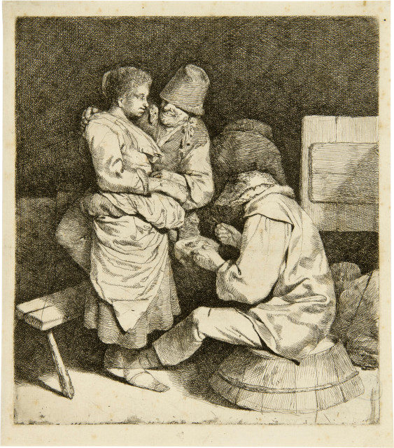 Cornelis Bega : Die junge Wirtin, um 1650