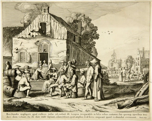 Jan van de Velde II : Das grosse Dorffest, 1617