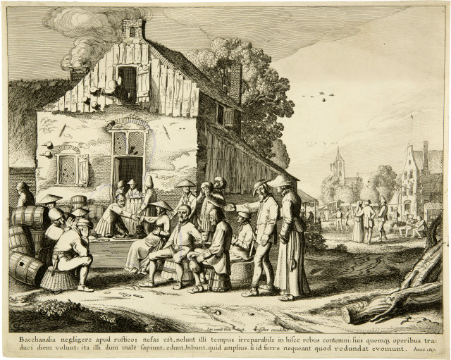Jan van de Velde II : Das grosse Dorffest, 1617 