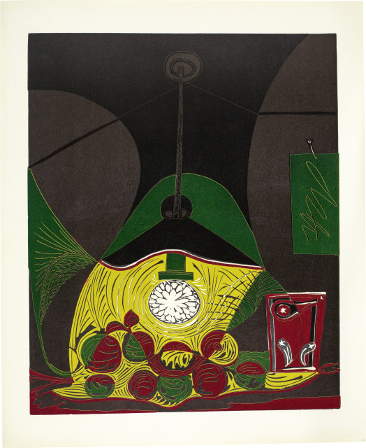 Pablo Picasso : Nature morte à la suspension - Nature morte ..., 1962