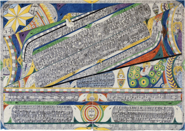 Adolf Wölfli  : Genanttes Heimwesen, Probsten=Loch , 1915