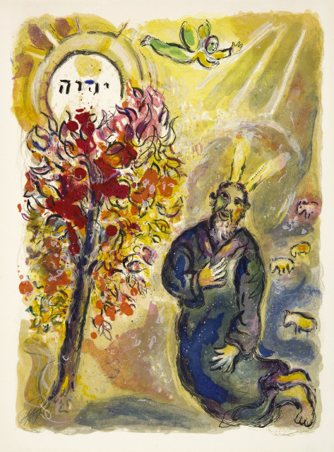 Marc Chagall  : The Story of the Exodus , 1966 