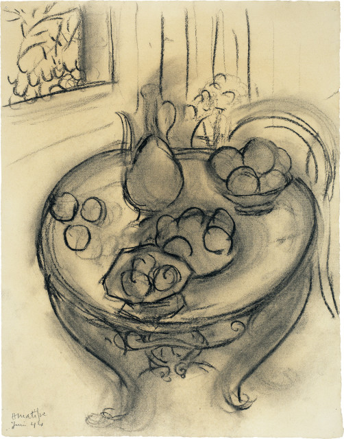Henri Matisse  : Nature morte , Juni 1944 