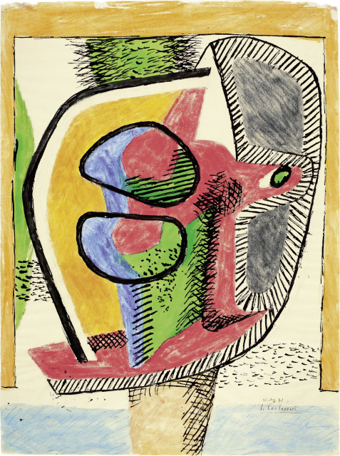 Le Corbusier : Composition Vichy 1941, 1941