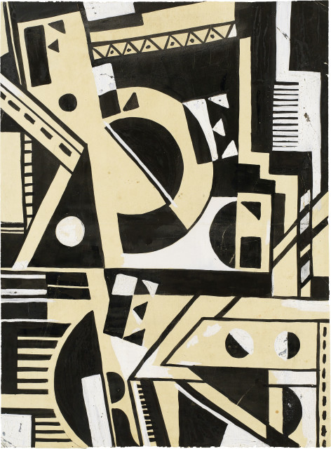 Fernand Léger : Étude VII pour un projet d'édition, 1920-1921