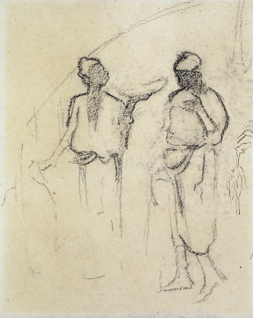 Paul Gauguin : Mangeurs de melons - Martiniquaise portant ..., 1887