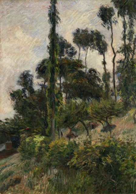 Paul Gauguin  : À flanc de coteau , 1884 
