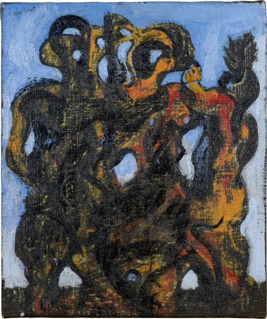 Max Ernst : Gestes sauvages pour le charme II - Deux ..., 1927 