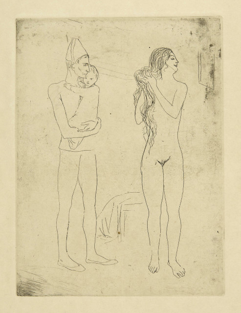 Pablo Picasso  : La Toilette de la mère , 1905