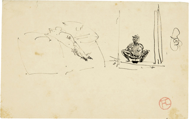 Henri de Toulouse-Lautrec : Intimité, c. 1888