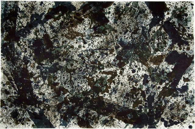 Sam Francis : Dark Cup, 1973