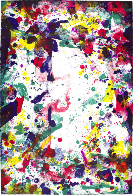Sam Francis : Vegetable I, 1971