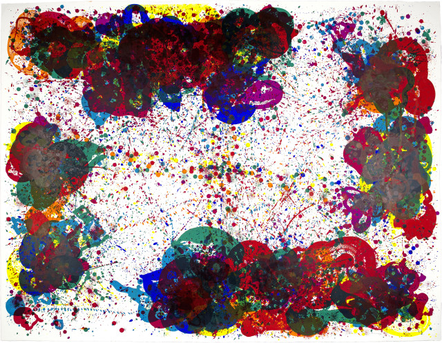 Sam Francis : Coral Lyre Nine, 1972