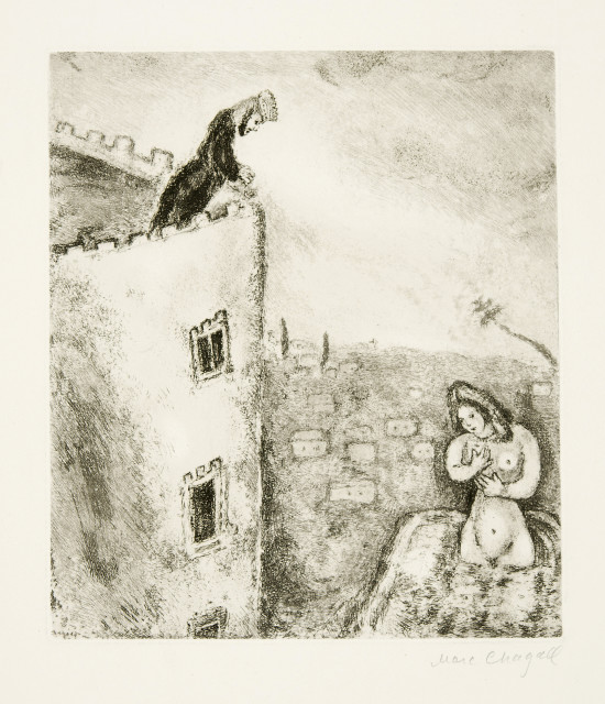 Marc Chagall : 10 Illustrationen aus 'La Bible', ..., 1931-1939