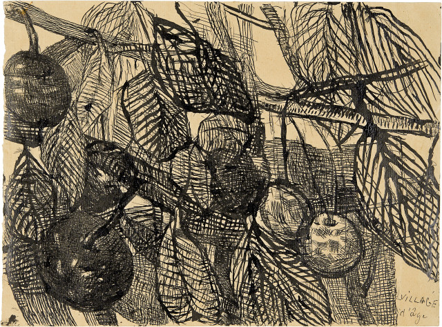 Louis Soutter  : Village d'âge , 1923-1930