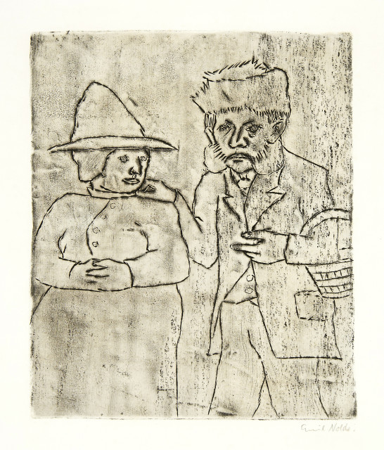 Emil Nolde : Mann und Frau, 1911