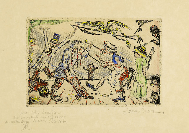 James Ensor : La Colère, 1904