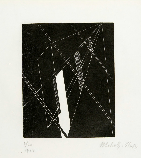Lázló Moholy-Nagy : Konstruktivistische Komposition, 1924