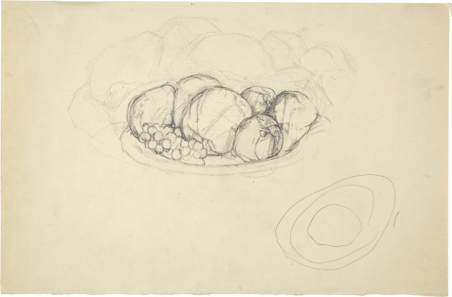 Alberto Giacometti : Pommes, poires et raisins, c. 1923