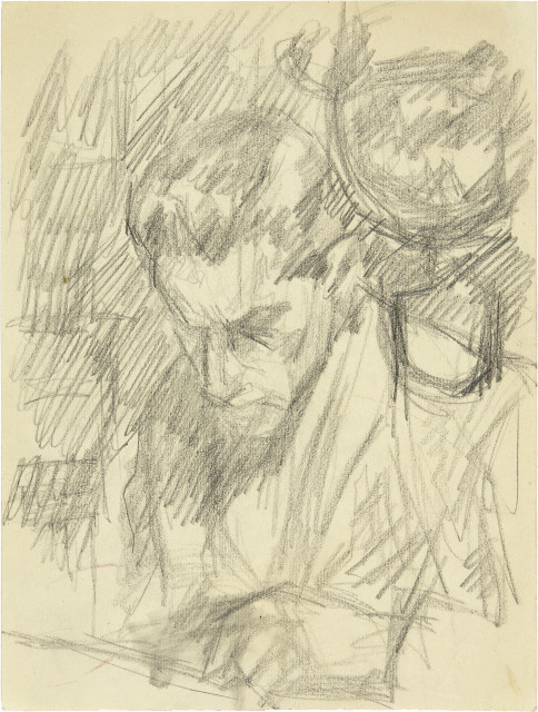 Giovanni Giacometti : Diego bei der Lektüre, c. 1924
