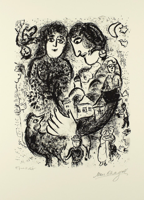 Marc Chagall : Le Rendez-vous, November 1983