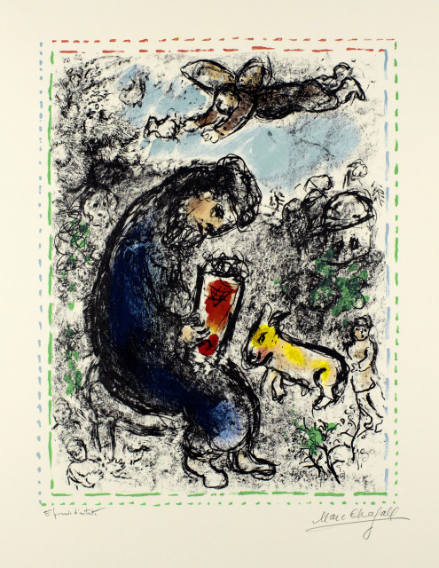 Marc Chagall : La Prière, November 1983
