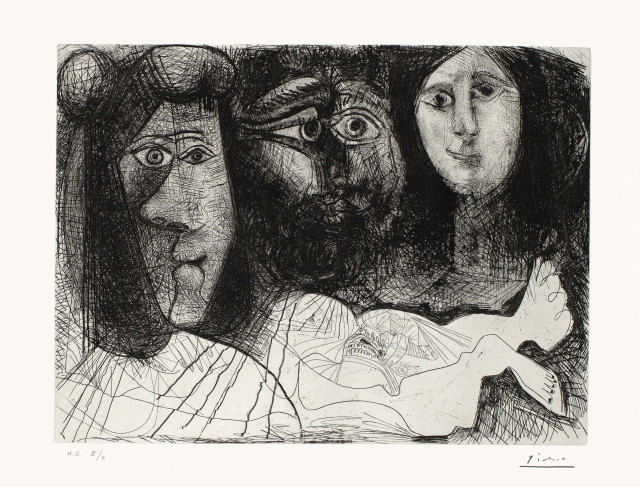 Pablo Picasso : Jean Leymarie. La Chute d'Icare, 1972