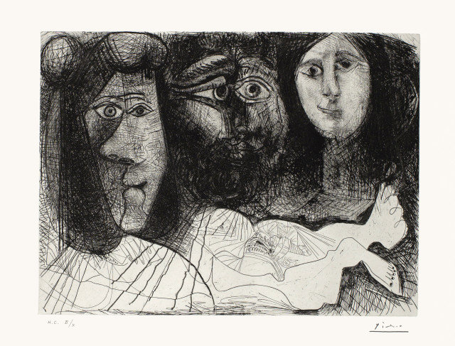 Pablo Picasso  : Jean Leymarie. La Chute d'Icare , 1972