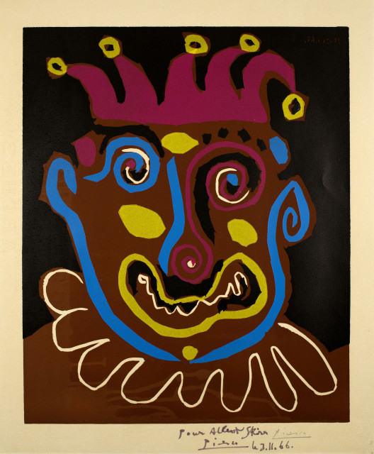 Pablo Picasso : Le vieux bouffon, Mougins, 14-26 January 1963