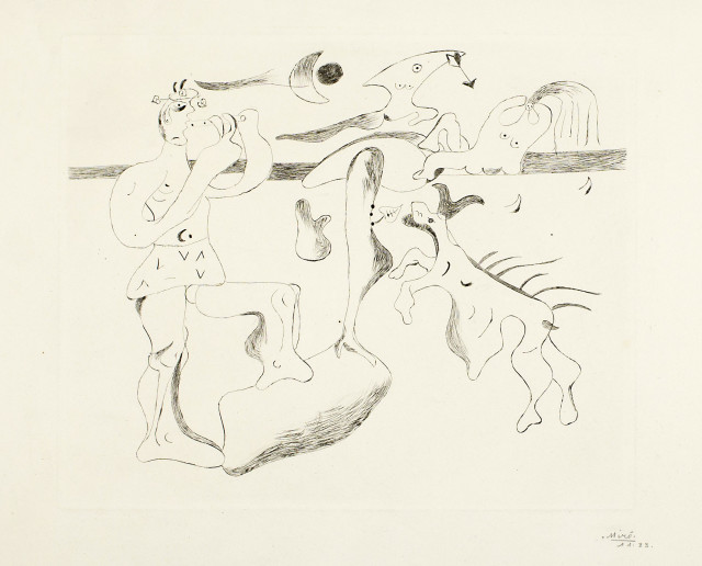 Joan Miró : Daphnis et Chloé, November 1933