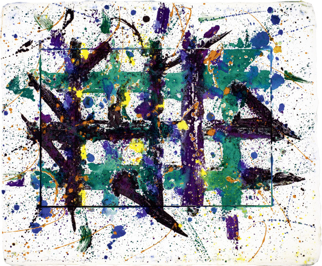 Sam Francis : Untitled 1979, 1982