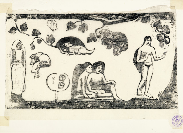 Paul Gauguin : Femmes, animaux et feuillages - Women, ..., Tahiti 1898