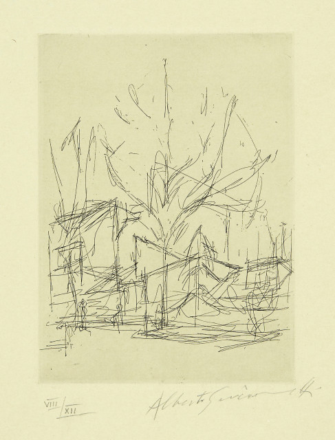 Alberto Giacometti : L'Arbre V, 1955-1956 