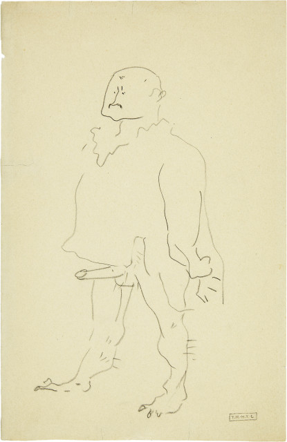 Henri de Toulouse-Lautrec : Portrait d'homme, c. 1895