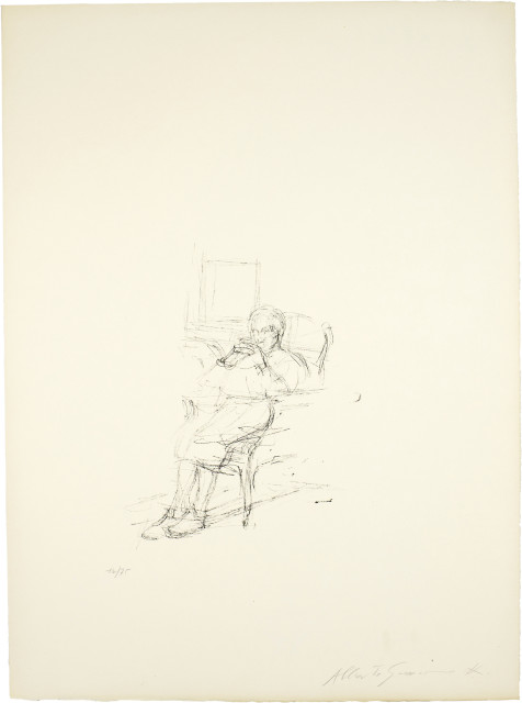 Alberto Giacometti : La Mère de l'artiste assise I, 1964