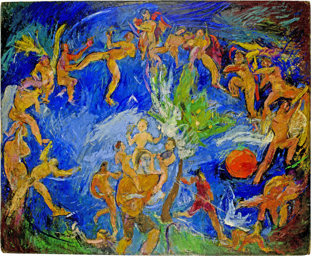 Anton Kolig : Entwurf für einen Theatervorhang in der ..., 1948