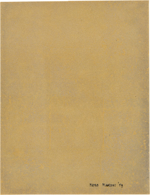 Piero Manzoni : Impronta sughero, 1959