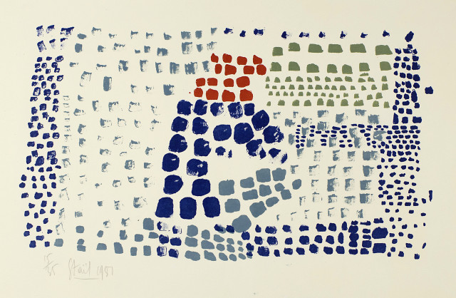 Nicolas de Staël : Sans titre, 1951
