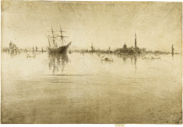 James Abbott McNeill Whistler  : Nocturne , 1879-1880